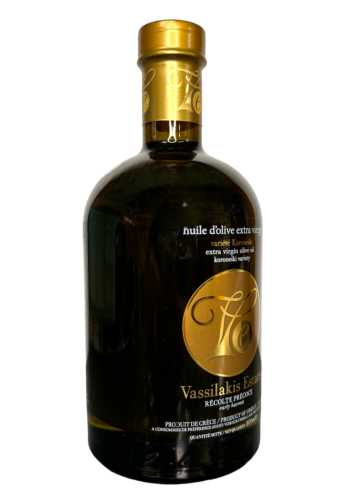 Huile D Olive Extra Vierge R Colte Pr Coce En Bouteille Vassilakis