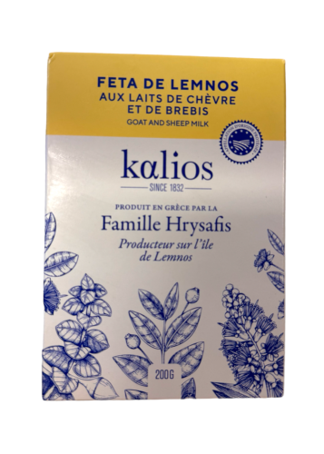 Feta AOP Lemnos en sous vide KALIOS 200 g