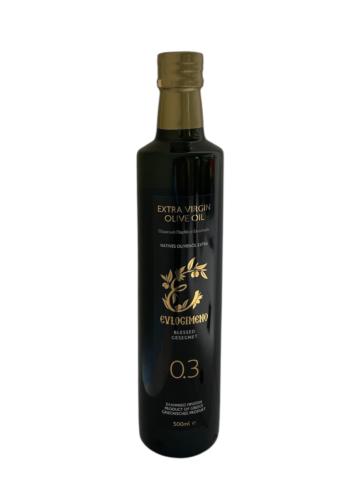 Huile d'olive EVLOGIMENO AOP MYLOPOTAMOS 0,3 acidité 500 ml