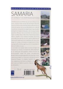 Livre - la gorge de Samaria MEDITERRANEO EDITIONS 84 pages