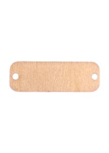 Pendentif rectangle en bois MAMA 'Maman' 3,5x1,2