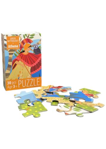 Puzzle de la déesse Athéna MEDITERRANEO 30 pièces + 3 ans