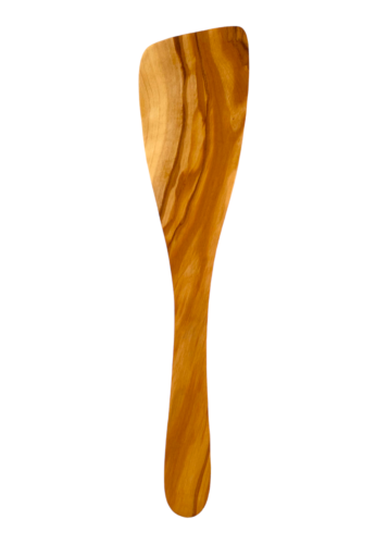 Spatule large en bois d’olivier RIZES 32cm