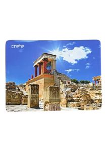 Magnet souvenir de Crte-Grce "Knossos" 7,4x5,5 cm