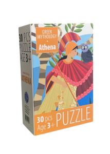 Puzzle de la déesse Athéna MEDITERRANEO 30 pièces + 3 ans